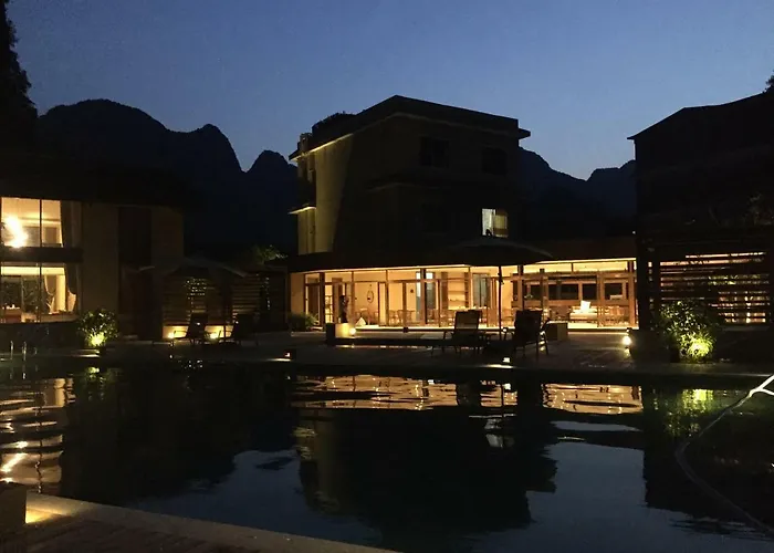 Yangshuo Vision Villa-One Way Airport Free Pick Up Over 4 Nights